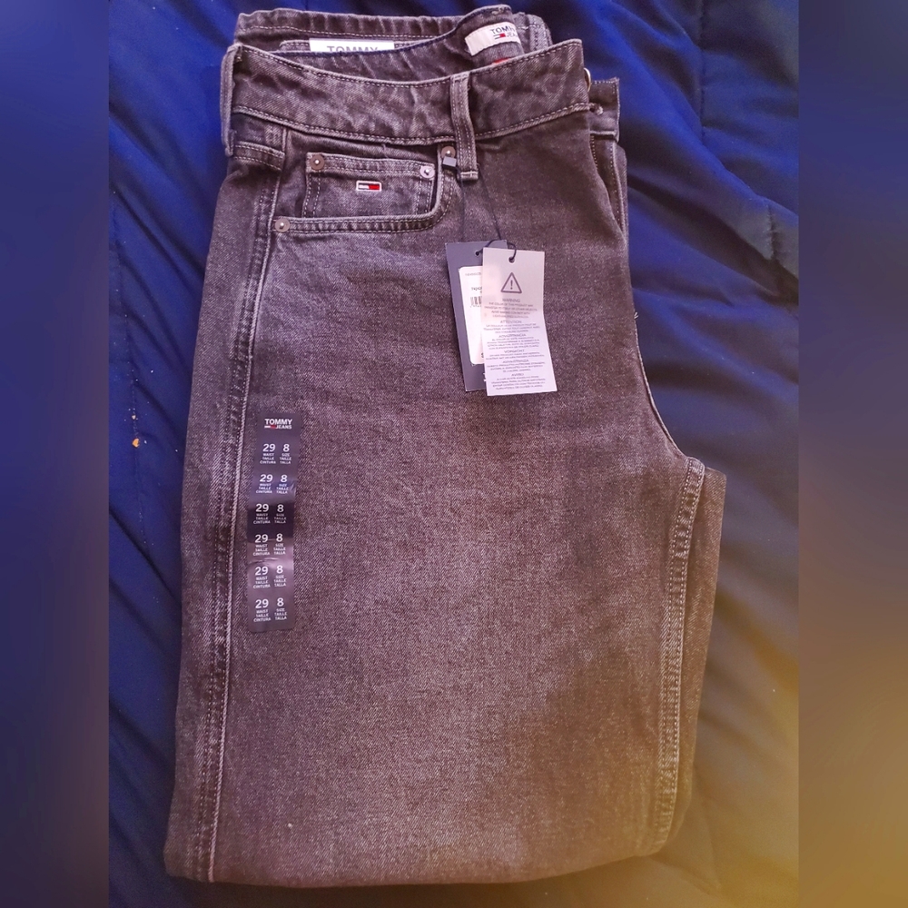 Tommy Hilfiger Bestsy Loose Black jeans